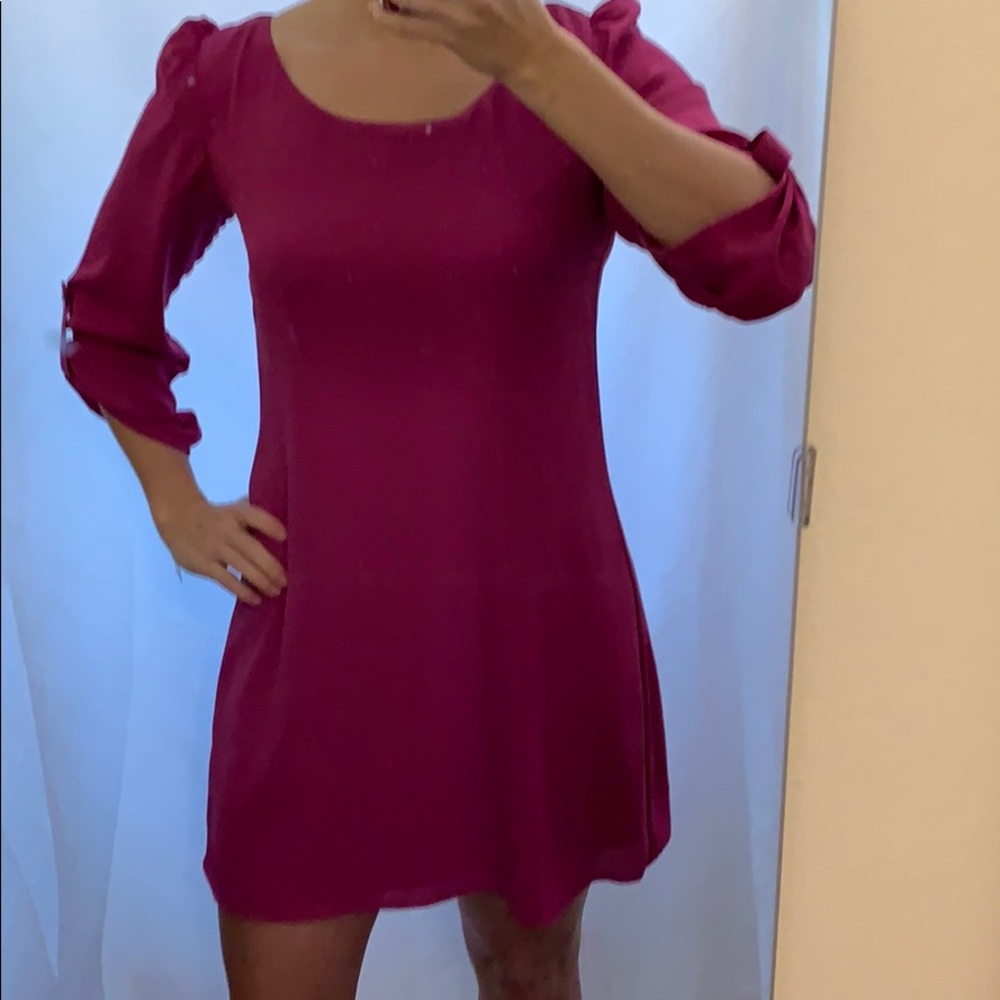 🔥4 for $20🔥 NWT Lace-up back shift dress - Picture 3 of 8